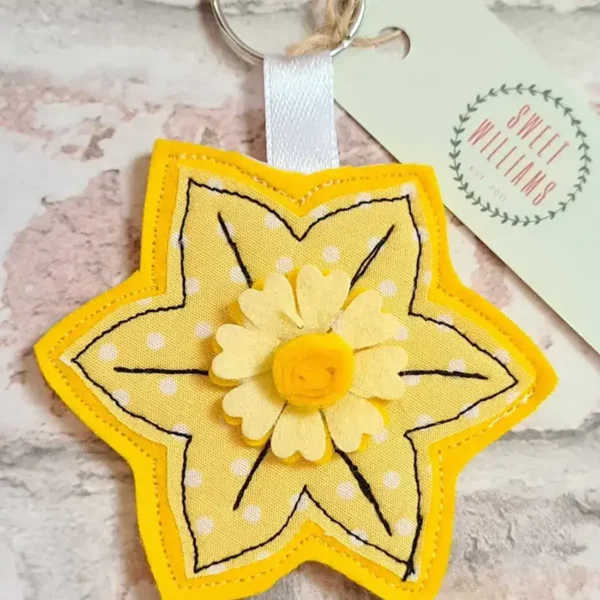 Cylch Allweddi Daffodil