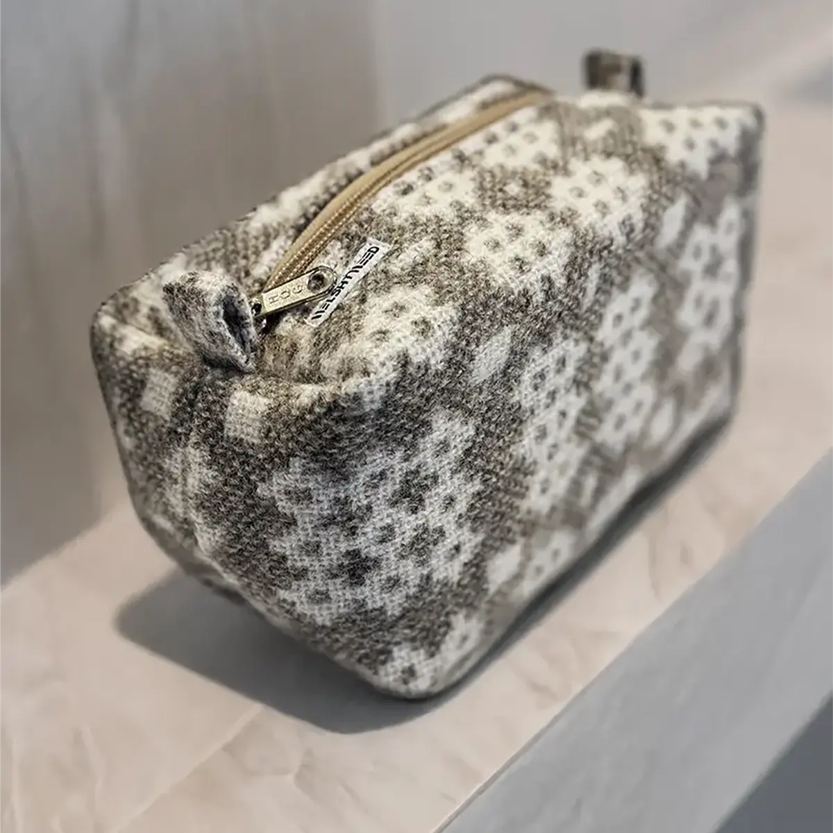 Bag Golchi Tweed Cymreig (Niwtral)