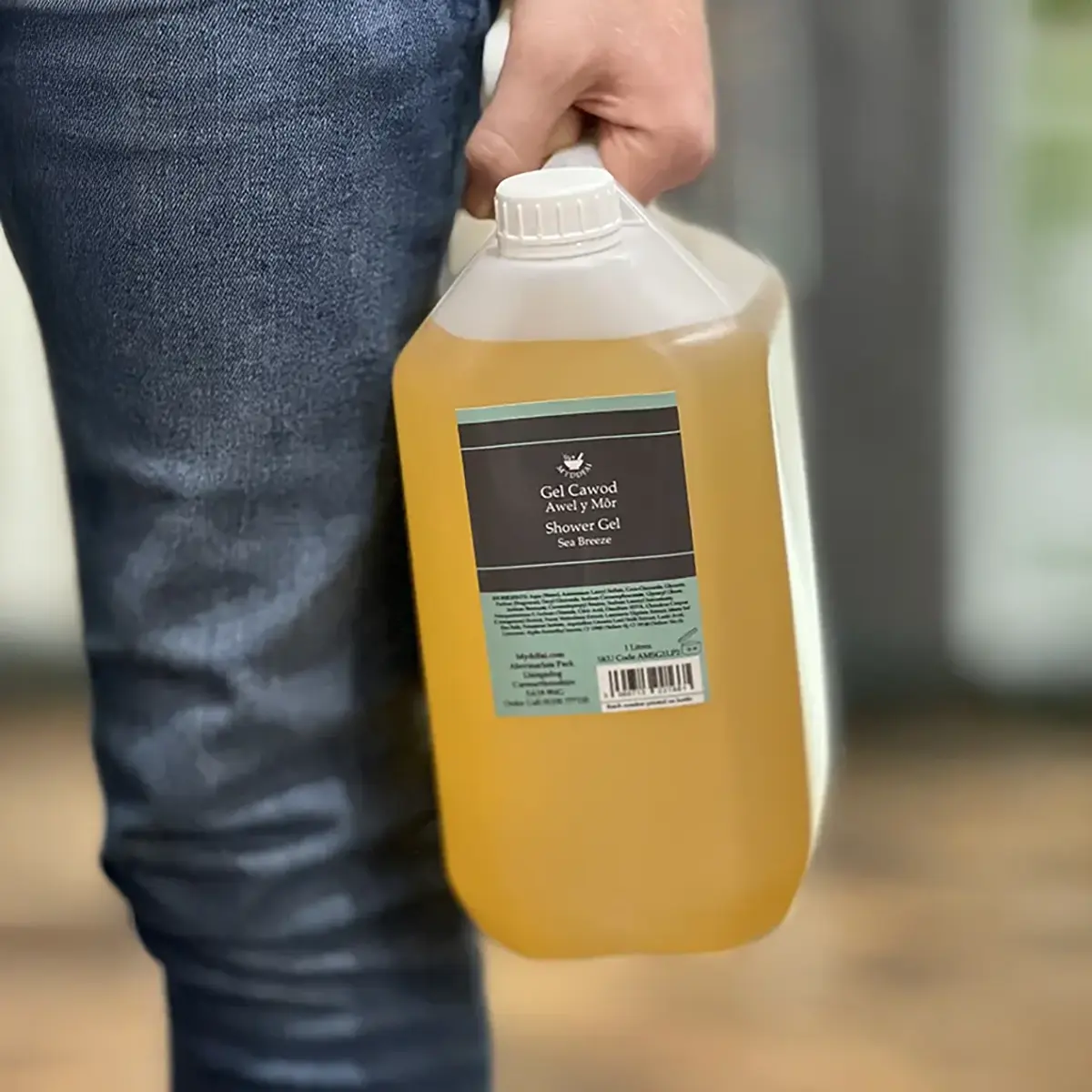 Shower Gel Awel y Môr (Sea Breeze 5L Refill)