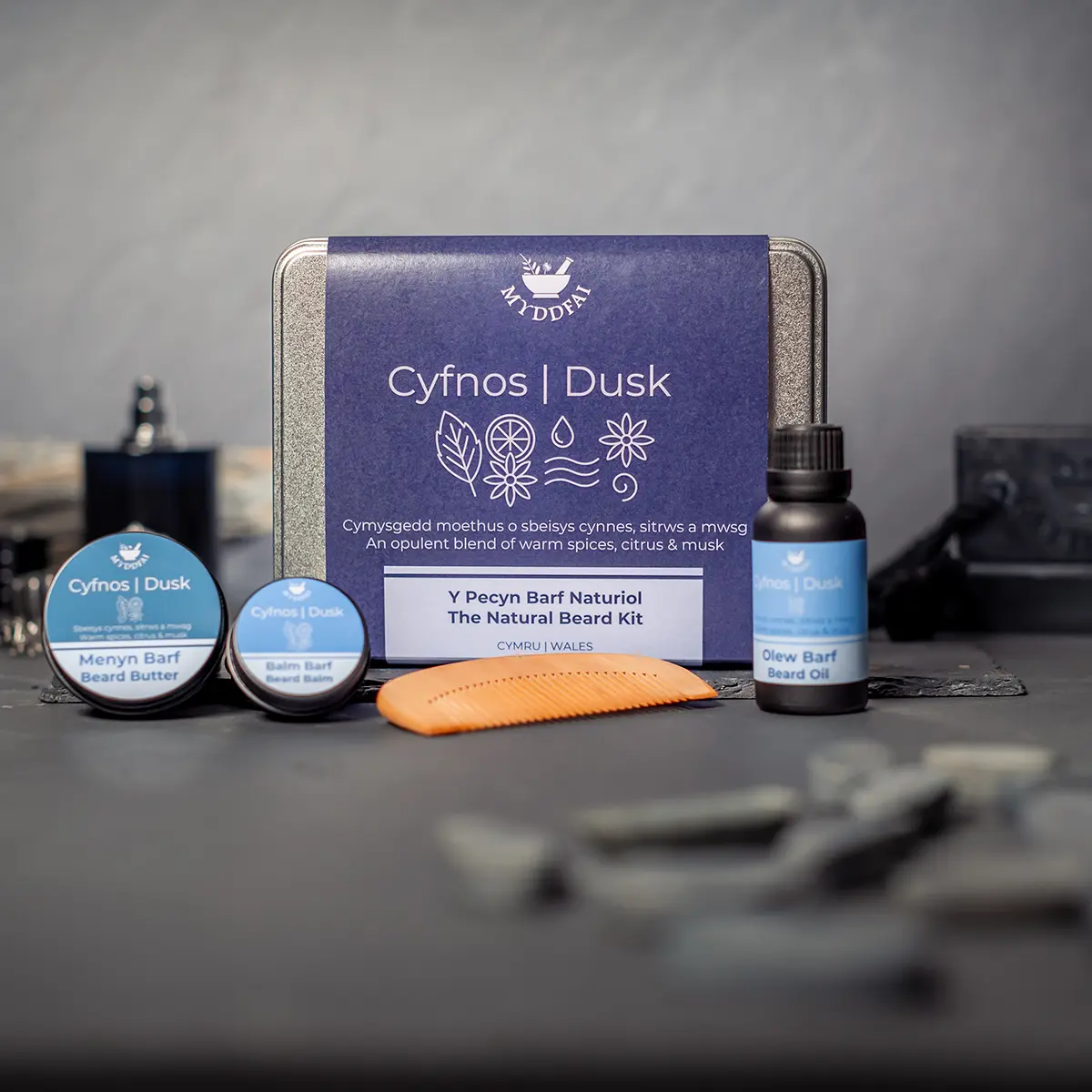 The Natural Beard Kit Cyfnos (Dusk)