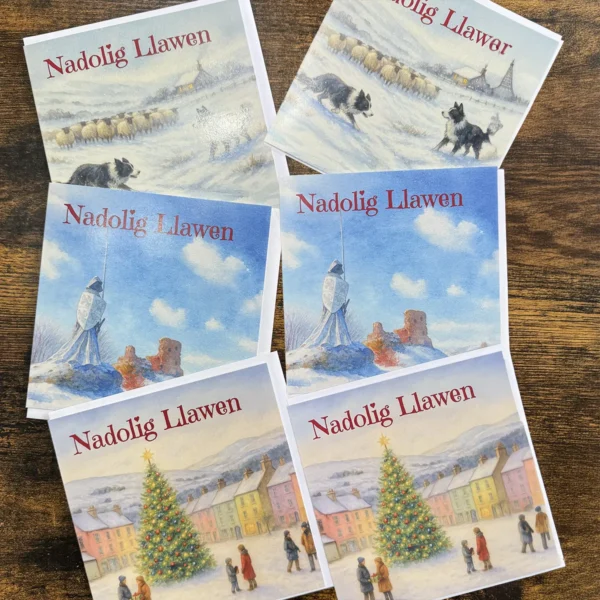 set of 6 Christmas Cards
