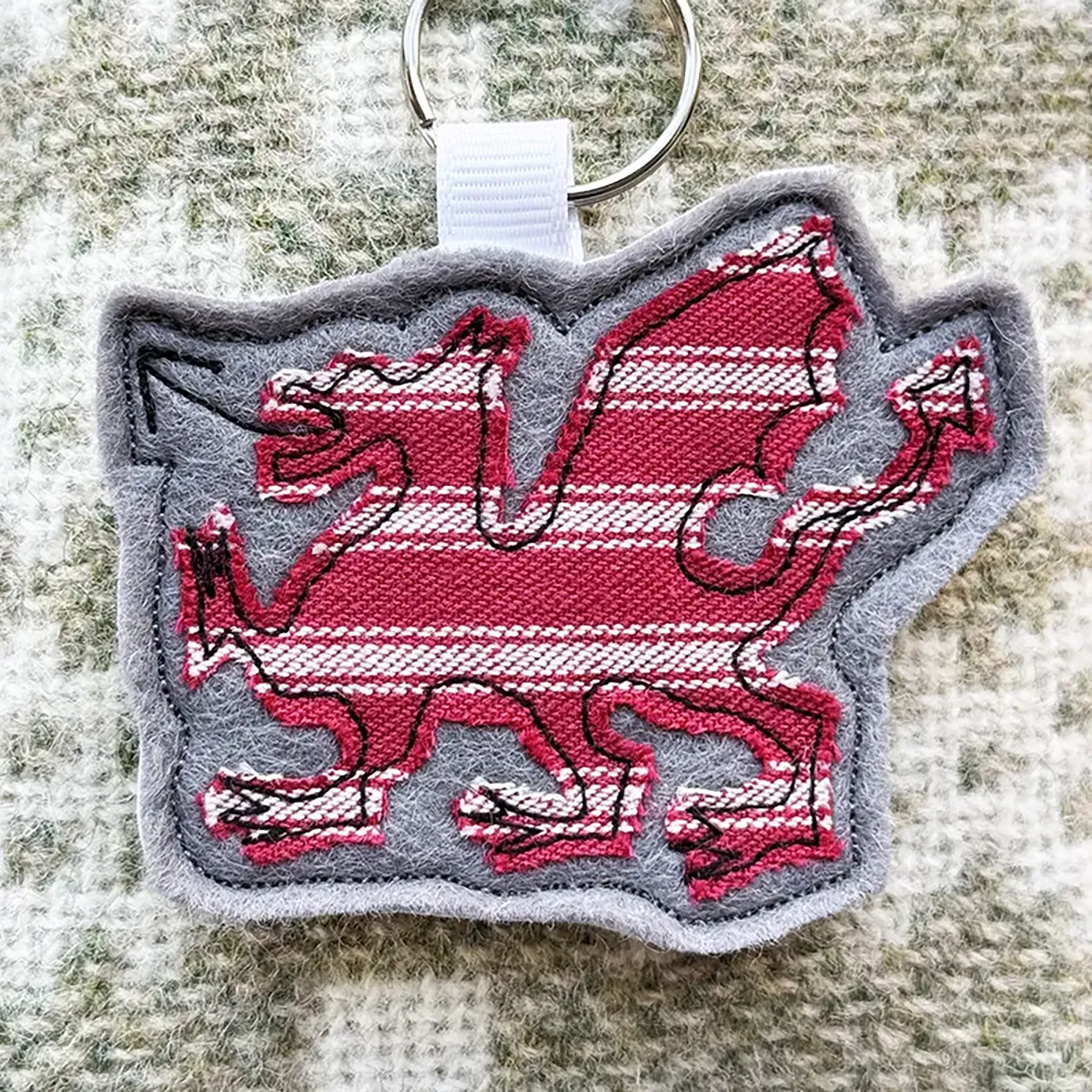 Welsh Dragon Keyring